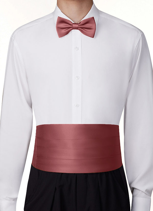 front Classic Matte Satin Cummerbund