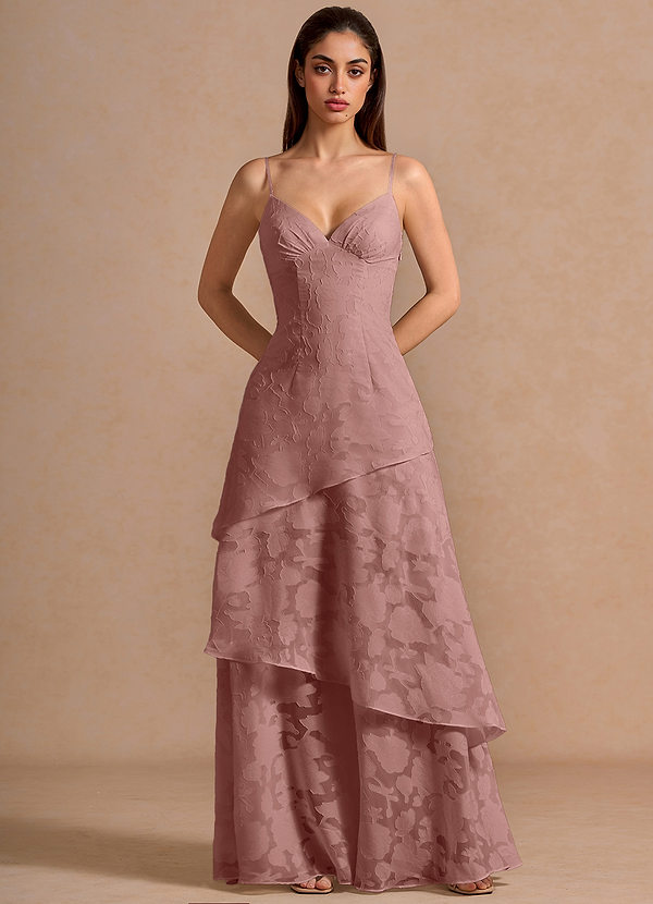 Piretha Light Pink Maxi Dress image1