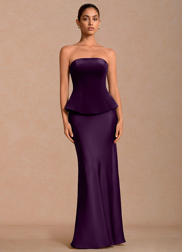 Delia Grape Maxi Dress image1