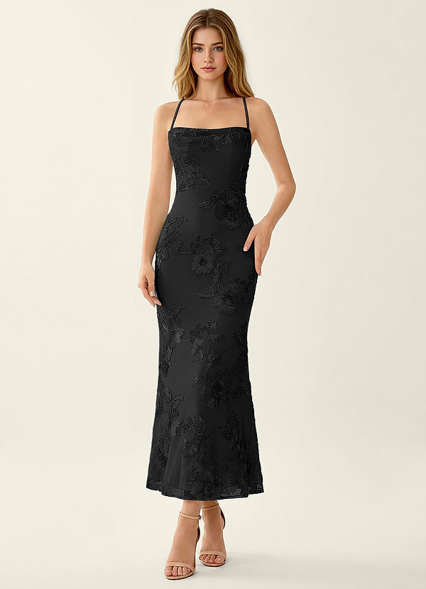 Octavenlly Czarny Koronkowa siateczka dla gości weselnych image1