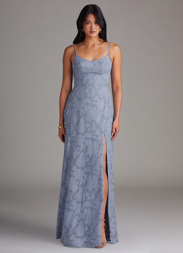 Aurora Rays Maxi Dress Blue main image 0