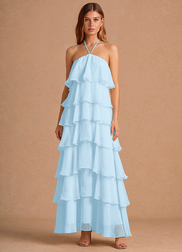 Hesper Sky Blue Maxi Dress image1