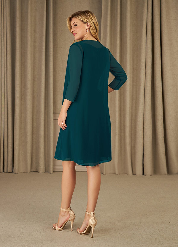 back Azazie Shirley Mother of the Bride Dress