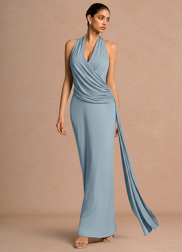 Nakia Powder Blue Maxi Dress image1