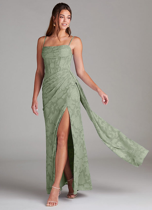 Giada Pistachio Maxi Dress image1