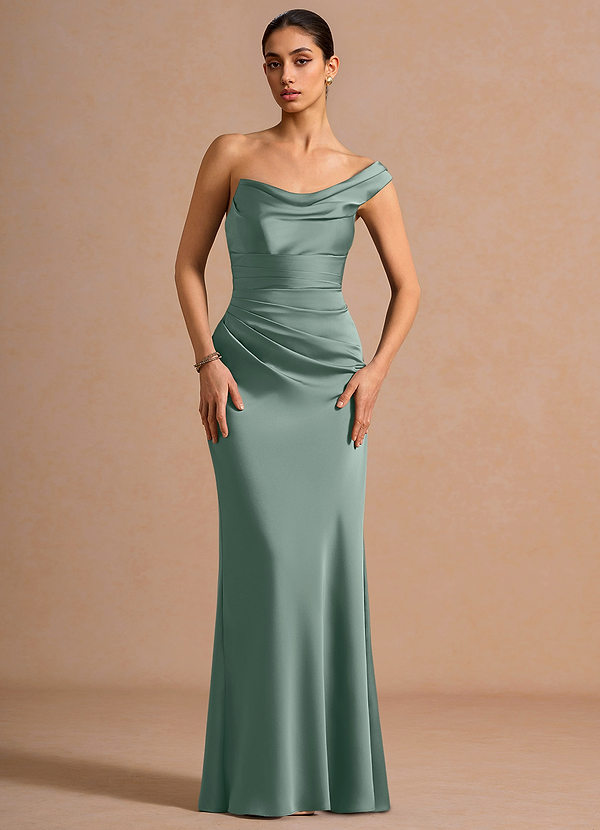 Cassiopeia Vintage Sage Maxi Dress image1