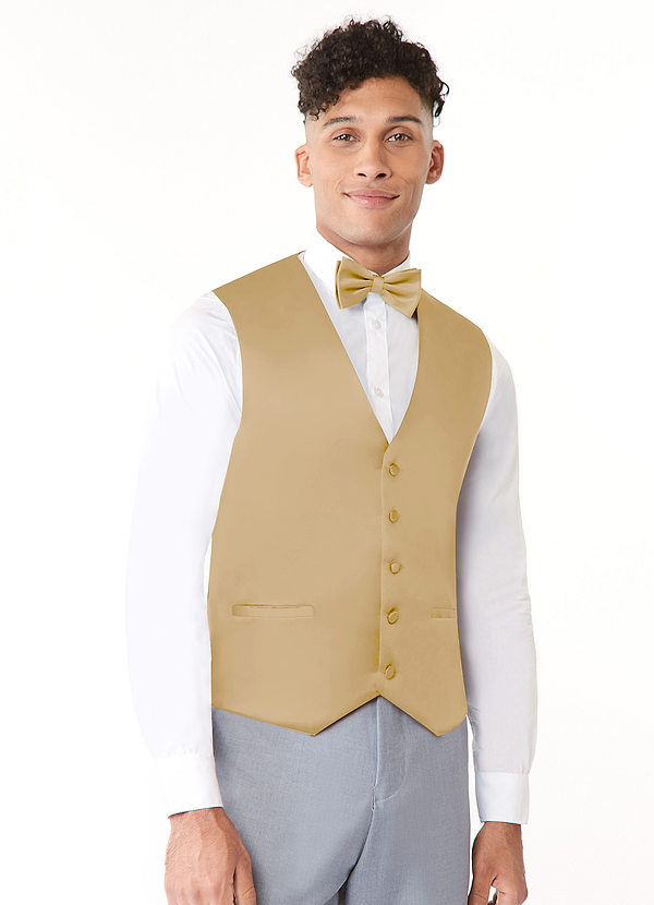 front Matte Satin Vest