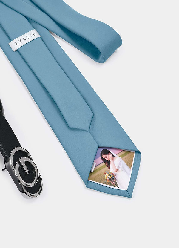 front Custom Photo Tie Personalized Necktie