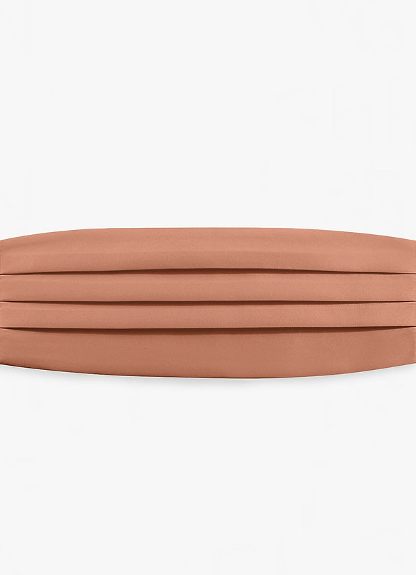 front Classic Matte Satin Cummerbund