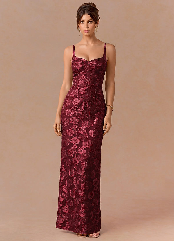 Paloma Wine Maxi Dress image1