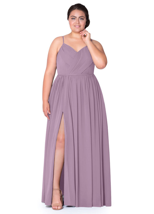  Azazie Cora Bridesmaid Dress  Wisteria Azazie 