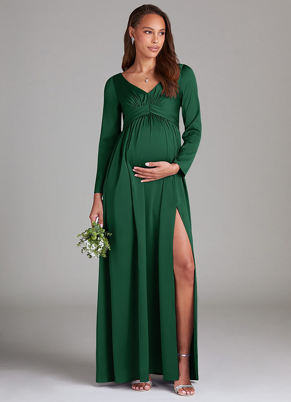 Azazie Teton Vestidos de dama de honor de maternidad  image1