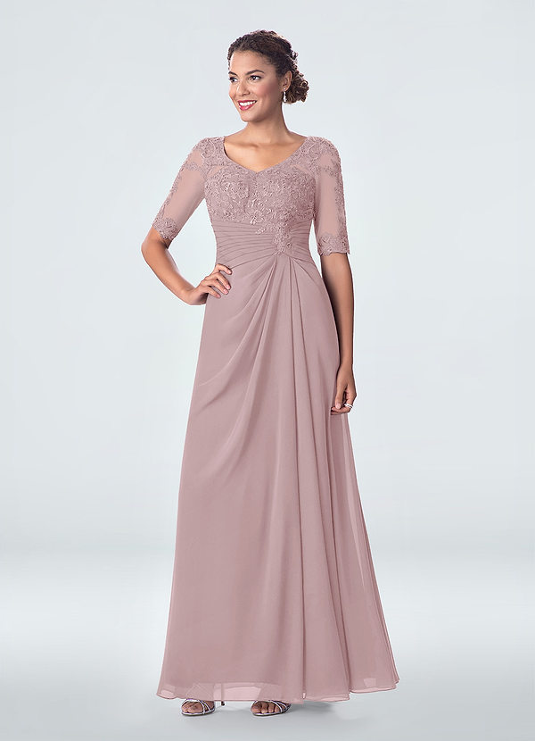 dusty rose dress mother of the bride