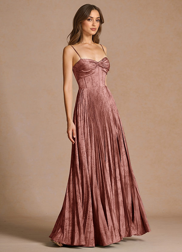Abito Maxi Rosa D'epoca Vesper image1