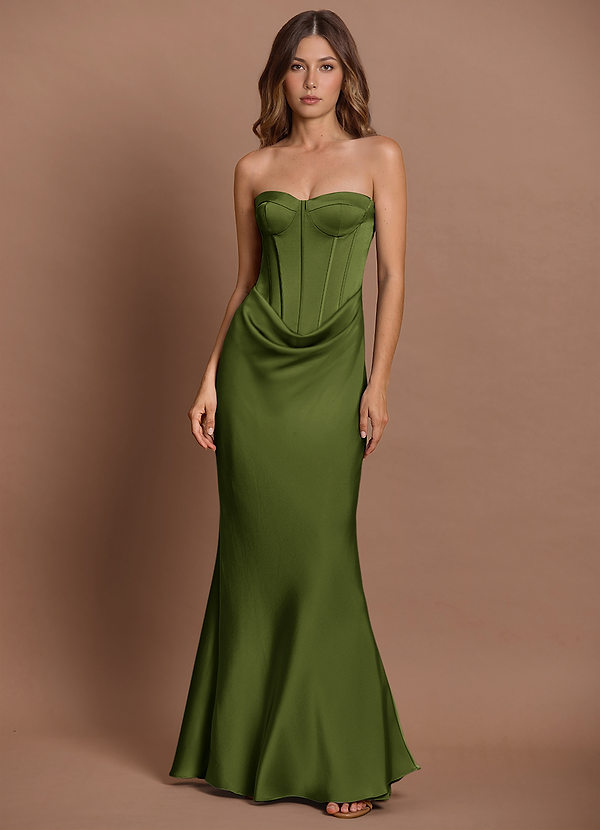 Lirielle Olive Maxi Dress image1