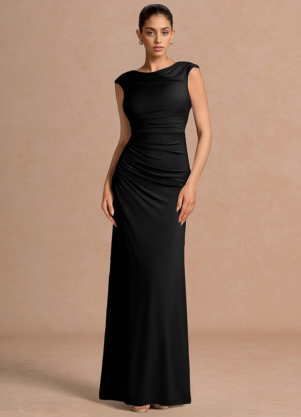 Chantal Black Maxi Dress image1