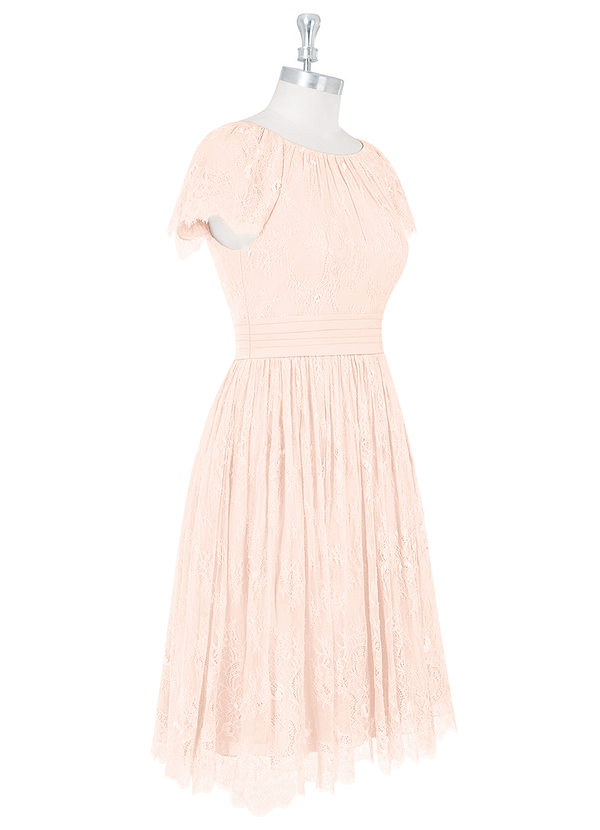 azazie pearl pink