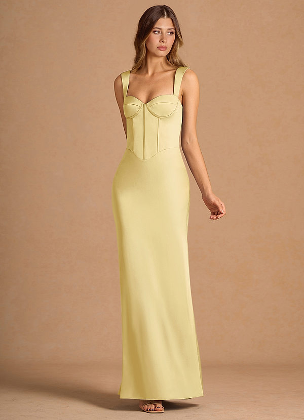 Vestido Sorbete De Limón Largo Nerissa image1