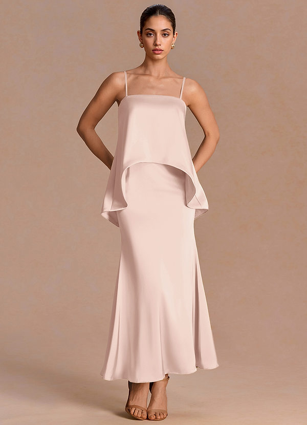 Gillian Blushing Pink Maxi Dress image1