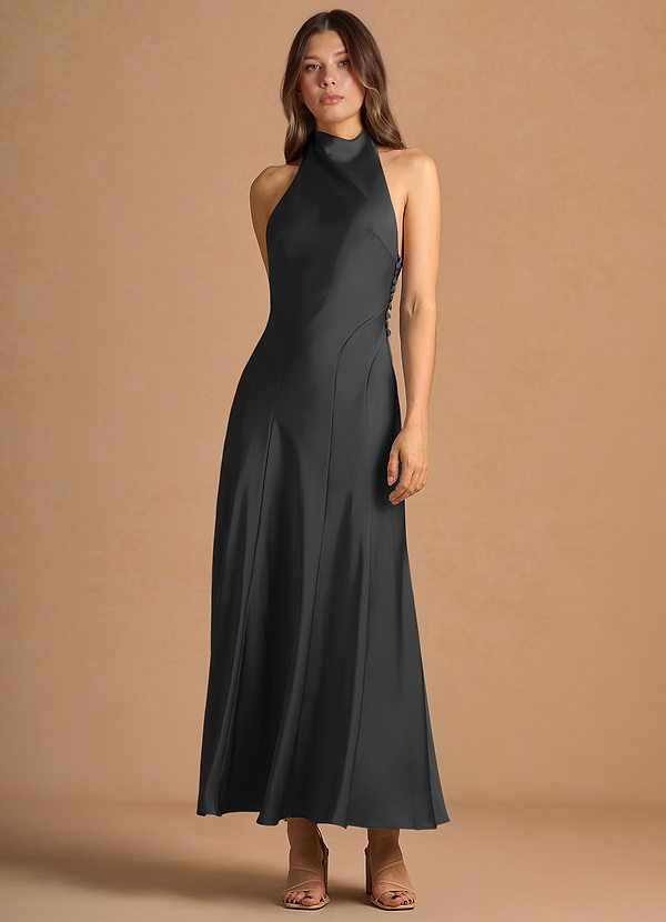 Diantha Black Maxi Dress image1