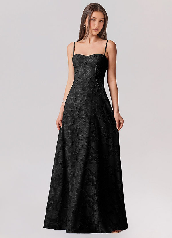 Valentine Black Maxi Dress image1