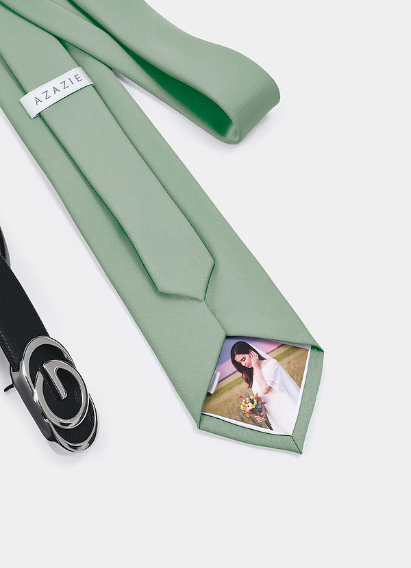 front Custom Photo Tie Personalized Necktie