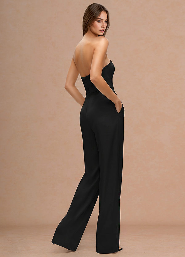Novella Black Sweetheart Neck Jumpsuit image1