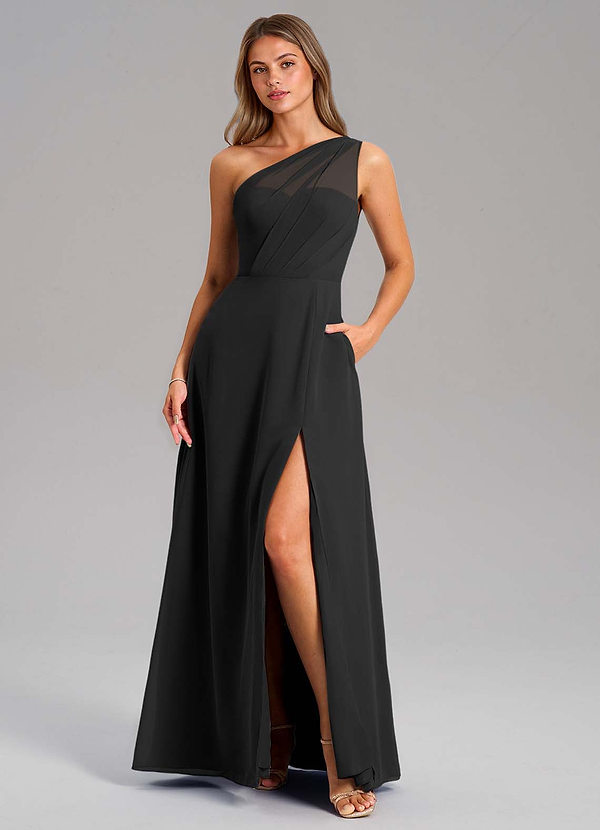 Griselda Black Maxi Dress image1