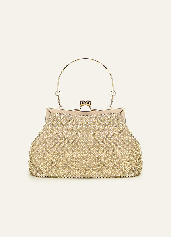Pearl Beaded Handbag front