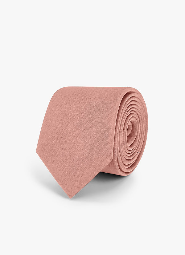 front Boy's Stretch Satin Neck Tie