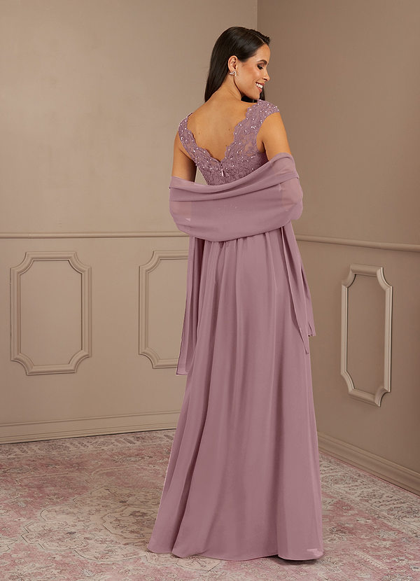 back Azazie Amethyst Mother of the Bride Dress