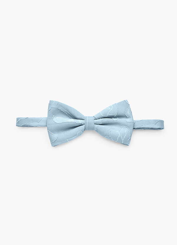 front Floral Burnout Adjustable Bow Tie