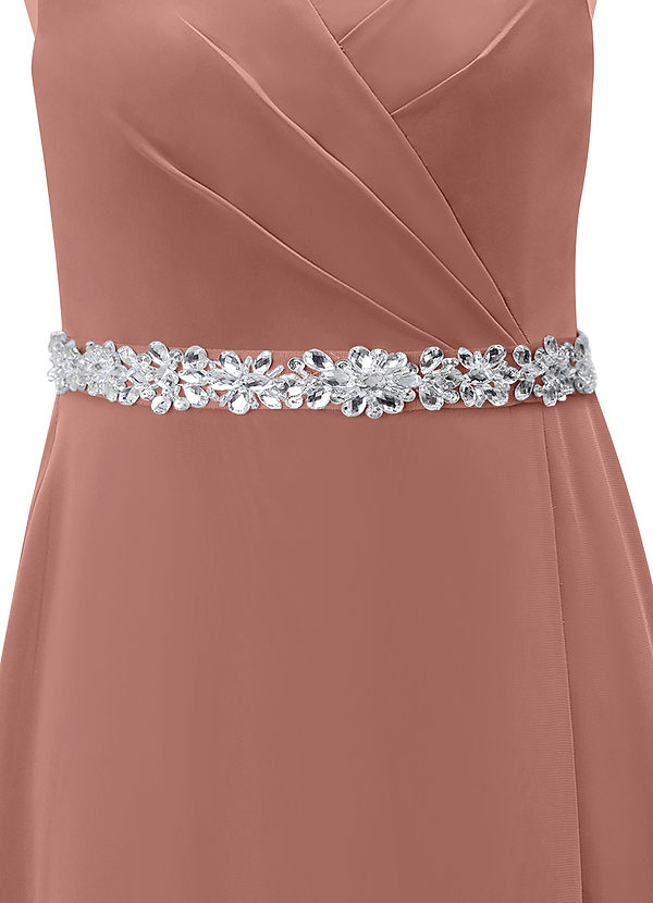 front Chiffon sjerp met sterrenlicht kralen