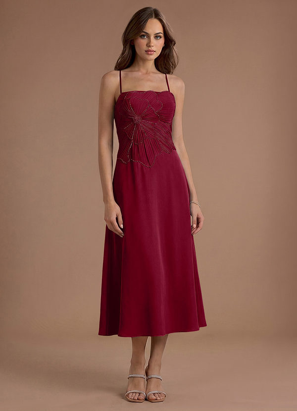 Eri Merlot Midi Dress image1