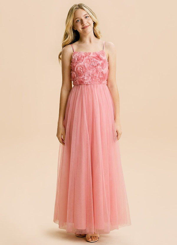front Azazie Brielle Junior Formal Dress