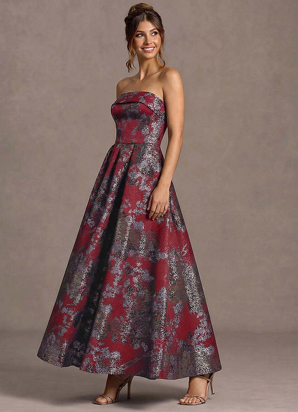 Xamira Merlot Maxi Dress image1