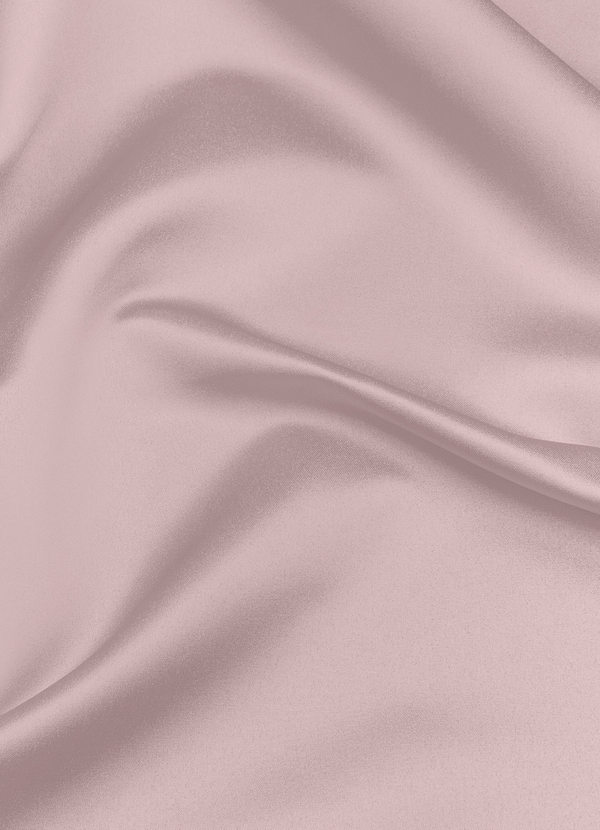front Azazie Vintage Mauve Matte Satin Fabric By the Yard