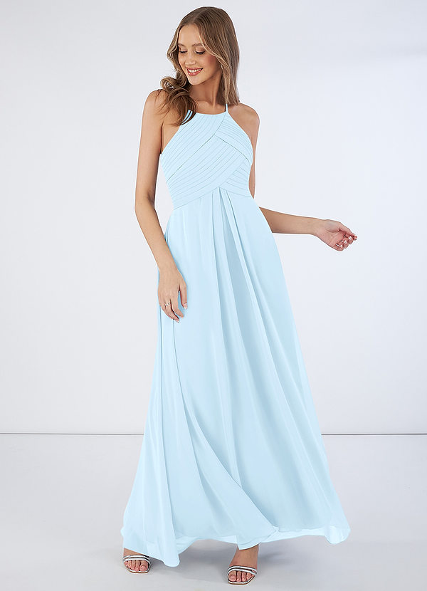 Sky Blue Azazie Ginger Bridesmaid Dresses | Azazie