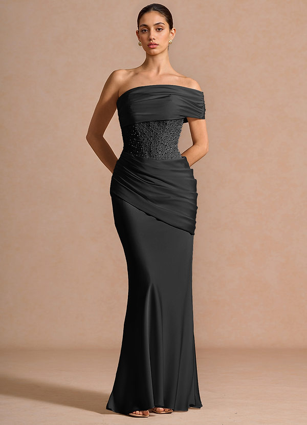 Ellora Black Maxi Dress image1