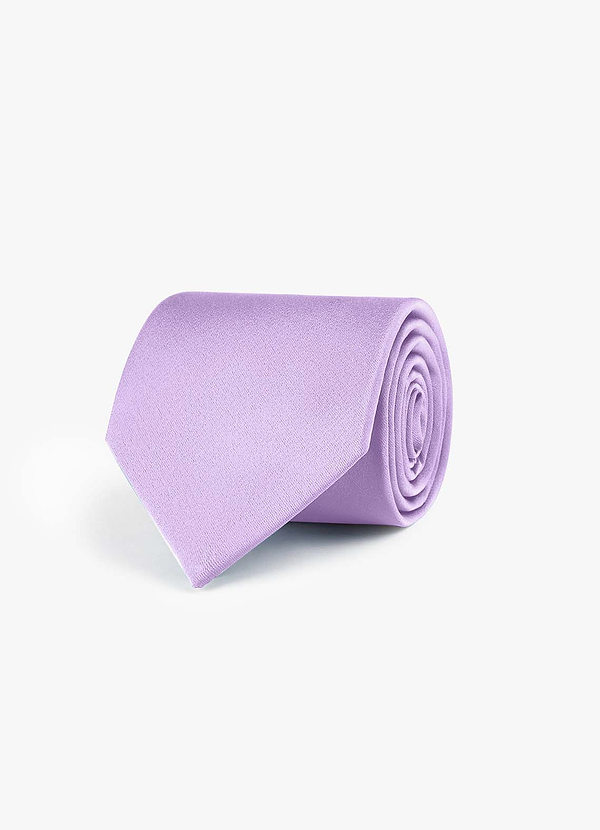 front Stretch Satin Wide Tie