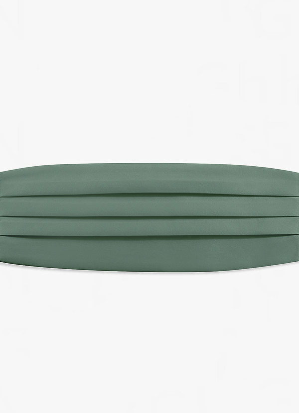 front Classic Matte Satin Cummerbund