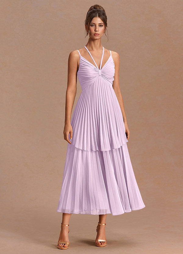 Cecily Frosted Lilac Maxi Dress image1