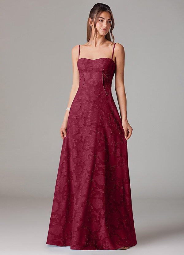 Yours Always Lace Maxi Dress - Merlot main image 0