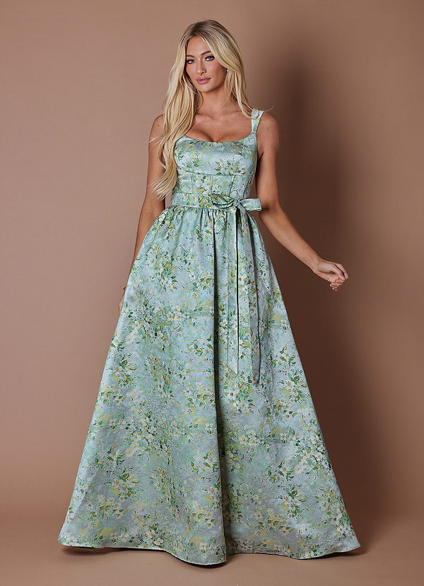 mint green knit dress Zara Green White and Purple Floral Dress- Size S – The Saved Collection