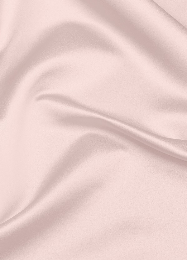 back Azazie Dusty Rose Matte Satin Fabric By the Yard