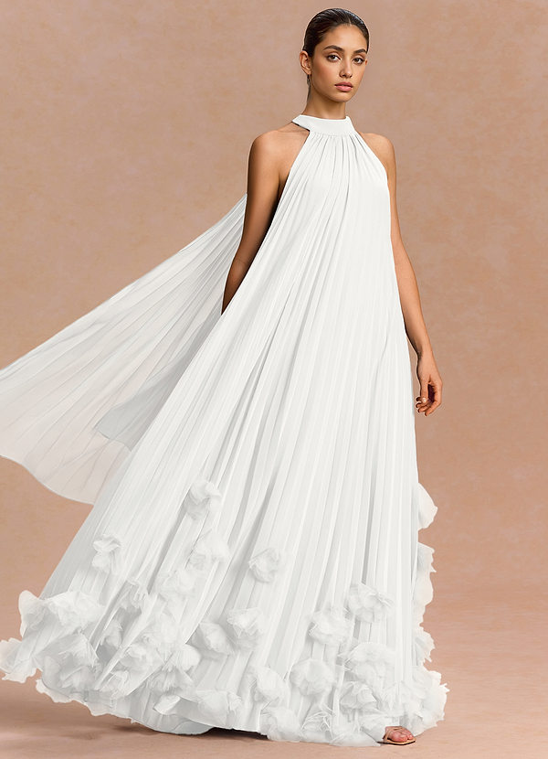 Lucette White Maxi Dress image1