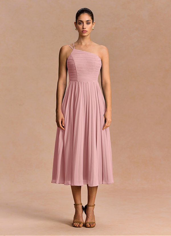 Oliva Vaalea Pinkki Midi mekko image1