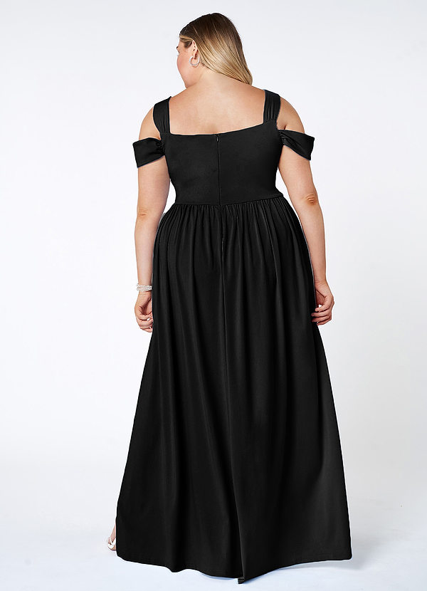back Lenwood Black Maxi Dress