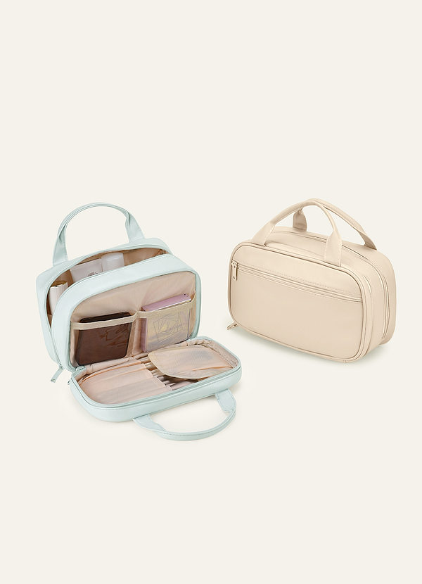 front Multi-Compartment Large Capacity Makeup Bag