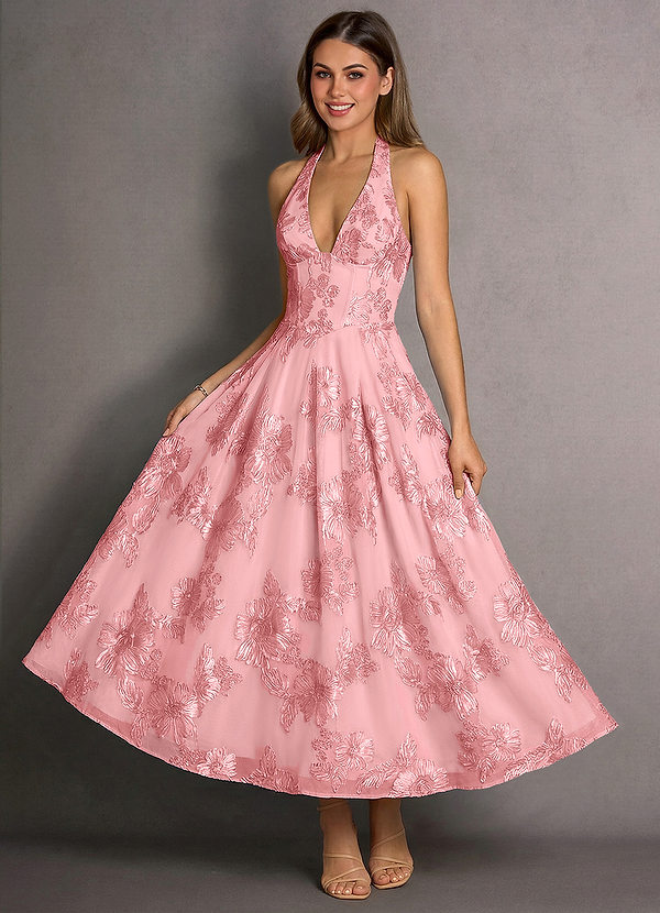 Isabeau Pink Maxi Dress image1